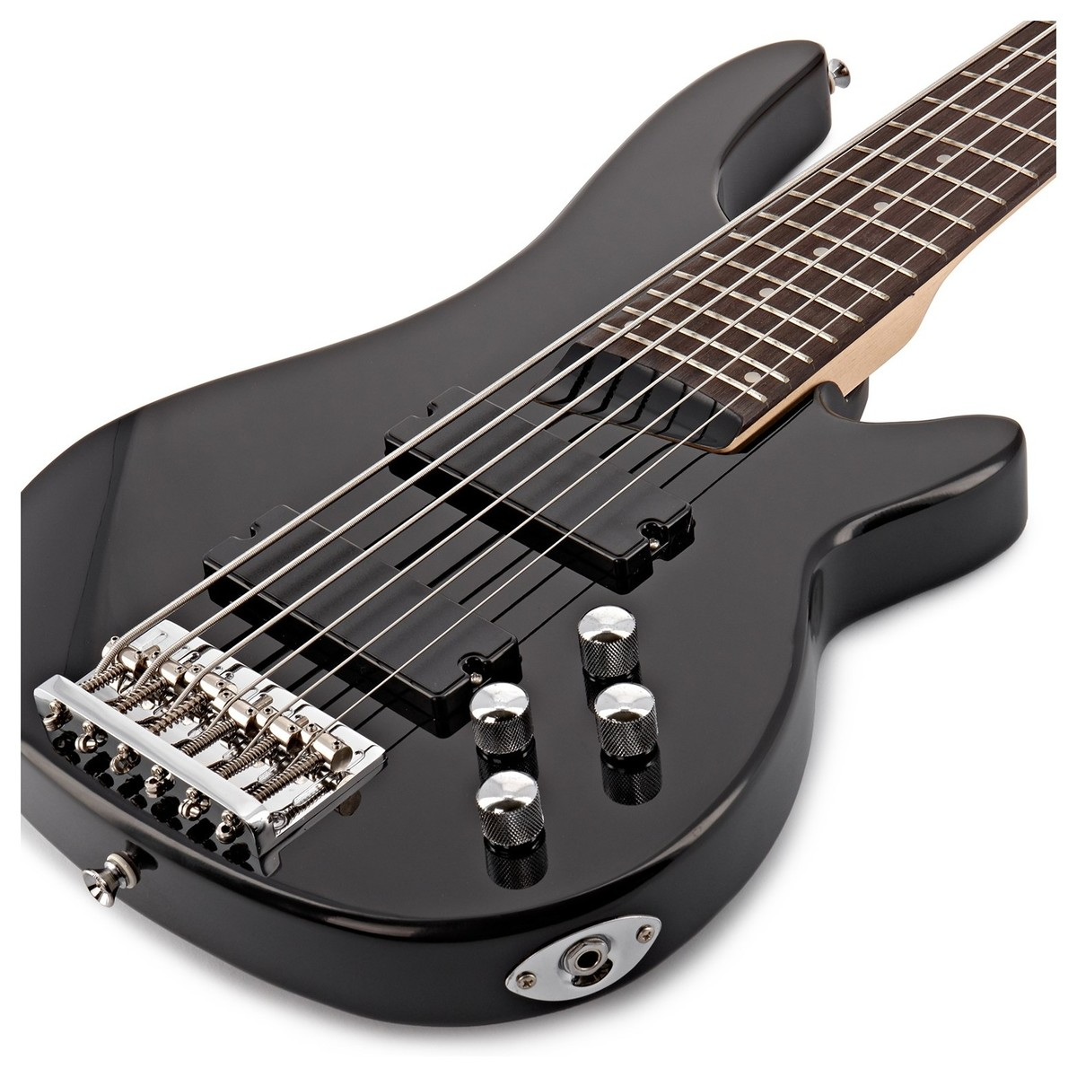 Chicago 6 String Bass Black