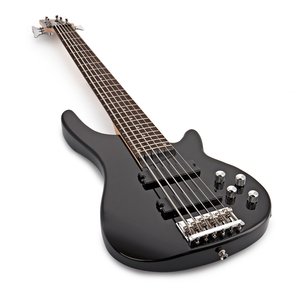 Chicago 6 String Bass Black