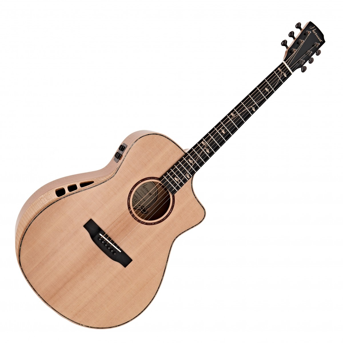 Hartwood Sonata-FX Concert Electro-Acoustic Guitar, Natural