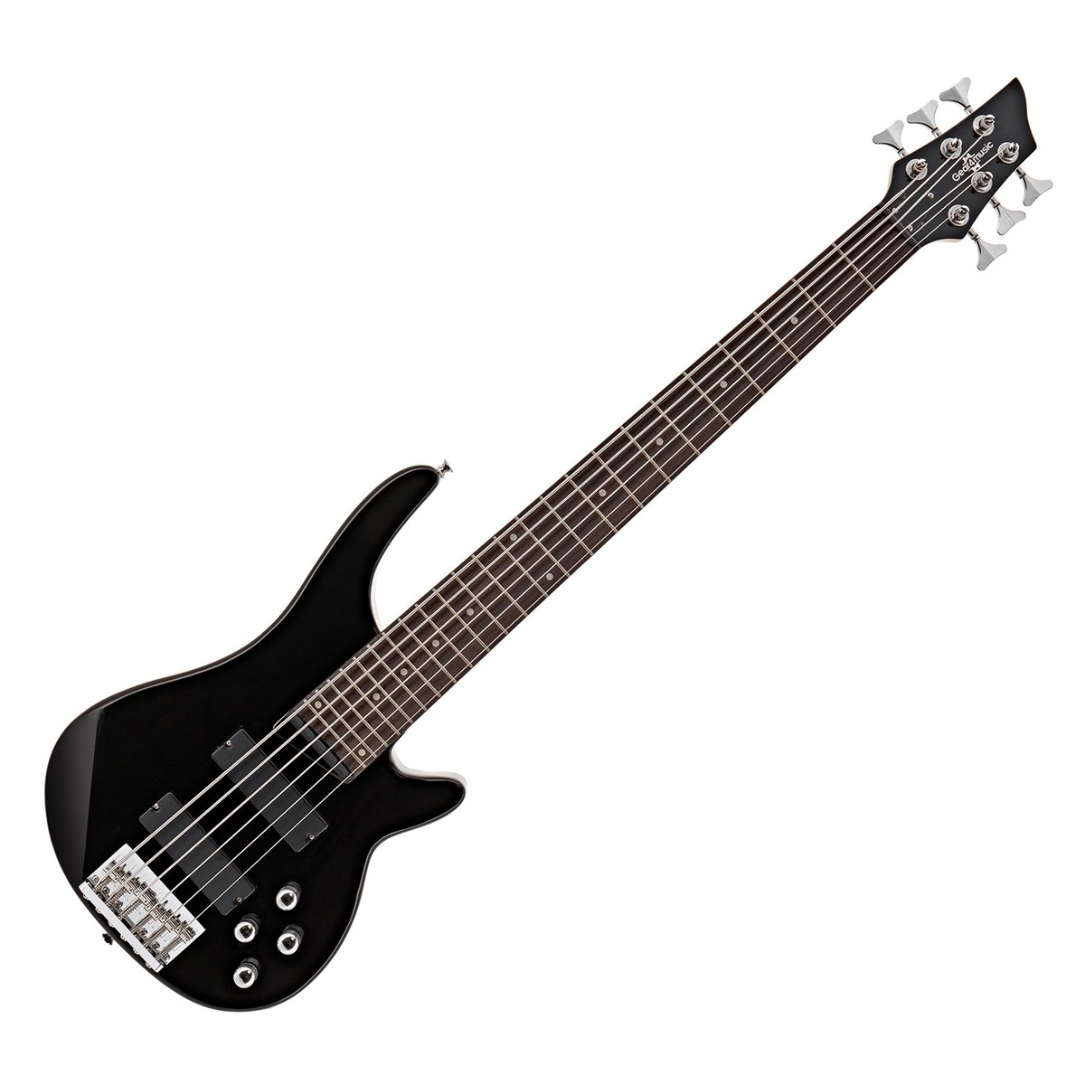 Chicago 6 String Bass Black